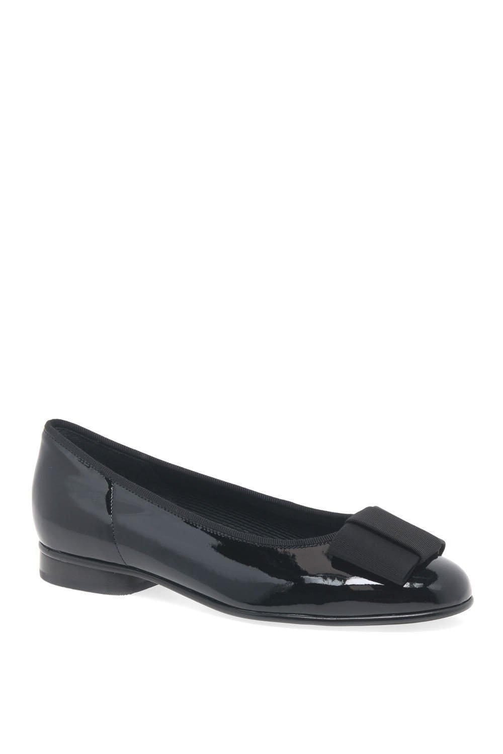 Gabor Gabor Women's 'Assist' Bow Trim Ballerina Flats in Black - 4