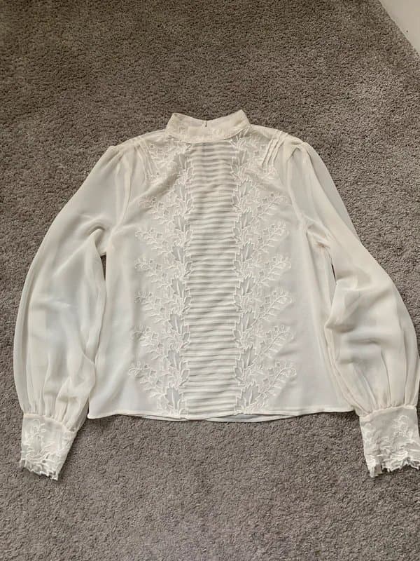 Topshop Vintage style blouse Topshop