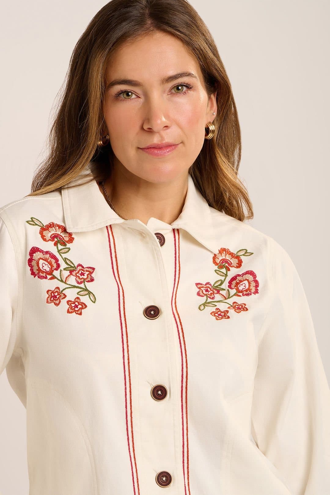 Brakeburn Brakeburn Women's CELESTINA JACKET in Cream