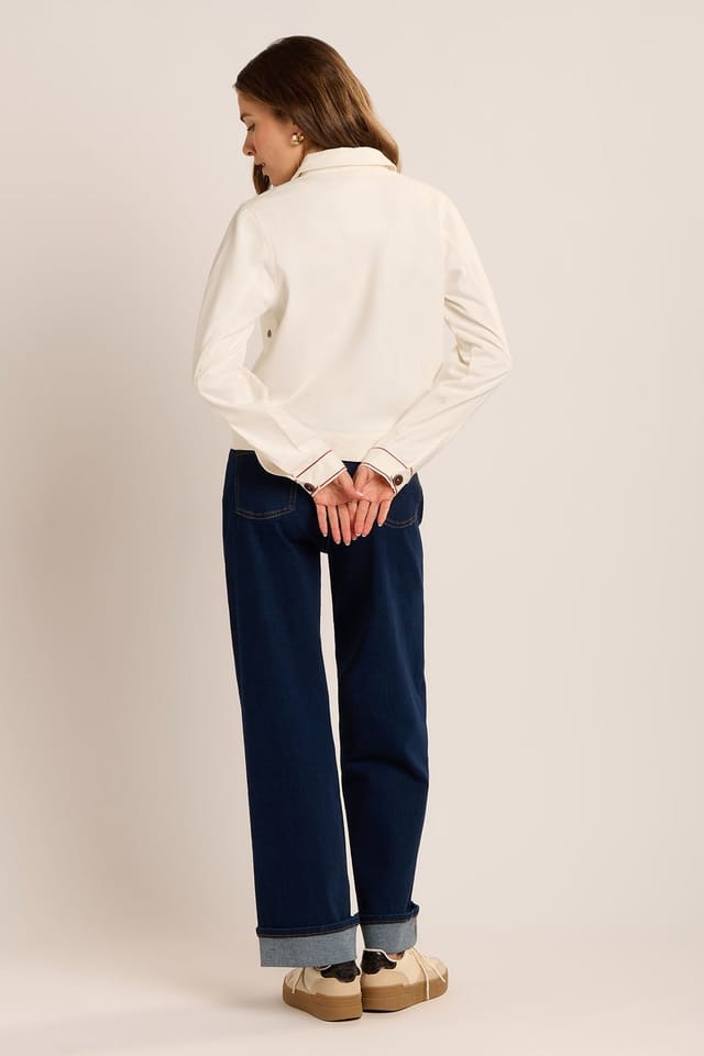 Brakeburn Brakeburn Women's CELESTINA JACKET in Cream - 2