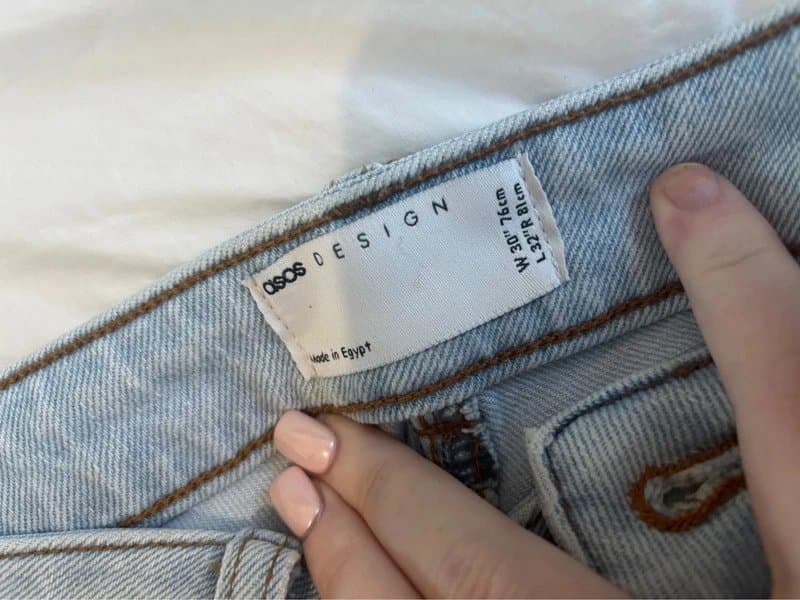 ASOS Light Blue ASOS Jeans