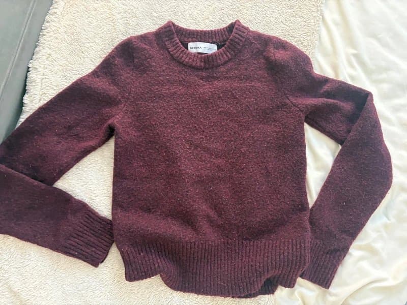 Bershka Burgundy bershka jumper