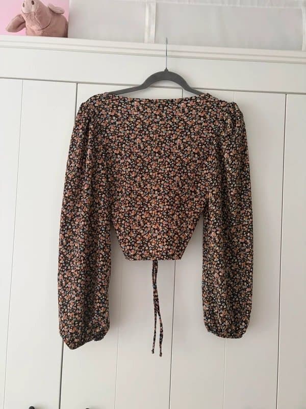 New Look Floral new look long sleeved top
