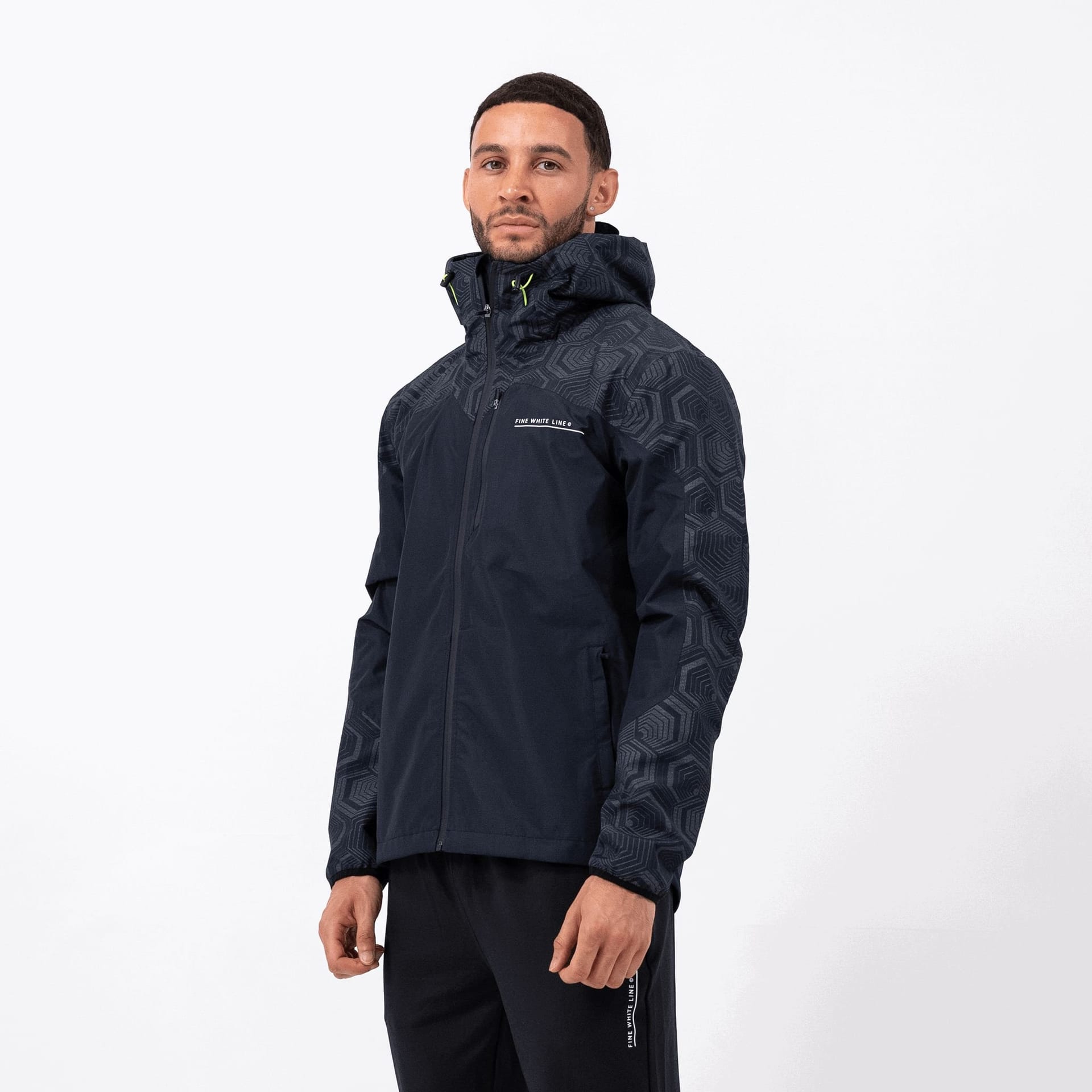 Fine White Line Fine White Line Men's Galactic Jacket in Black - 4