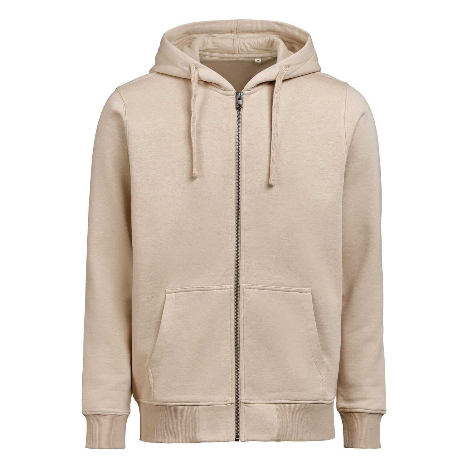 Untagged Movement Untagged Movement Light Brown Full Zip Hoodie