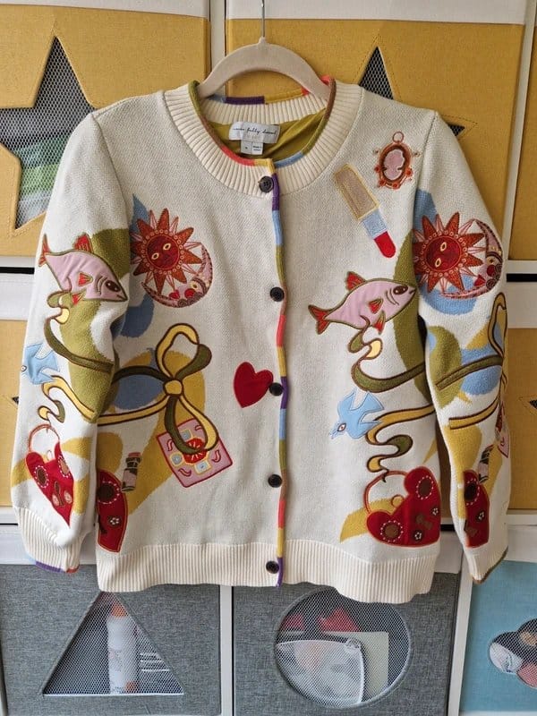 Never Fully Dressed Never fully dressed women's Multi Enchated Cardigan size M (12-14) - 1