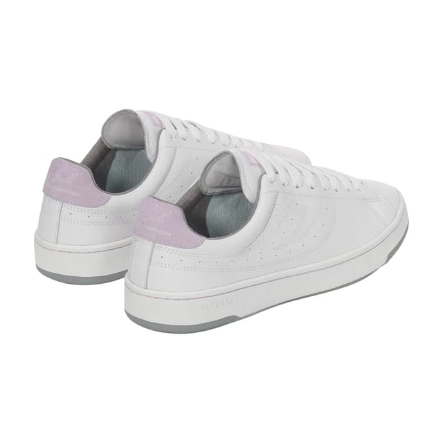 Superga Superga Men's 4833 Lendl Leather Trainers in Off-White - 2