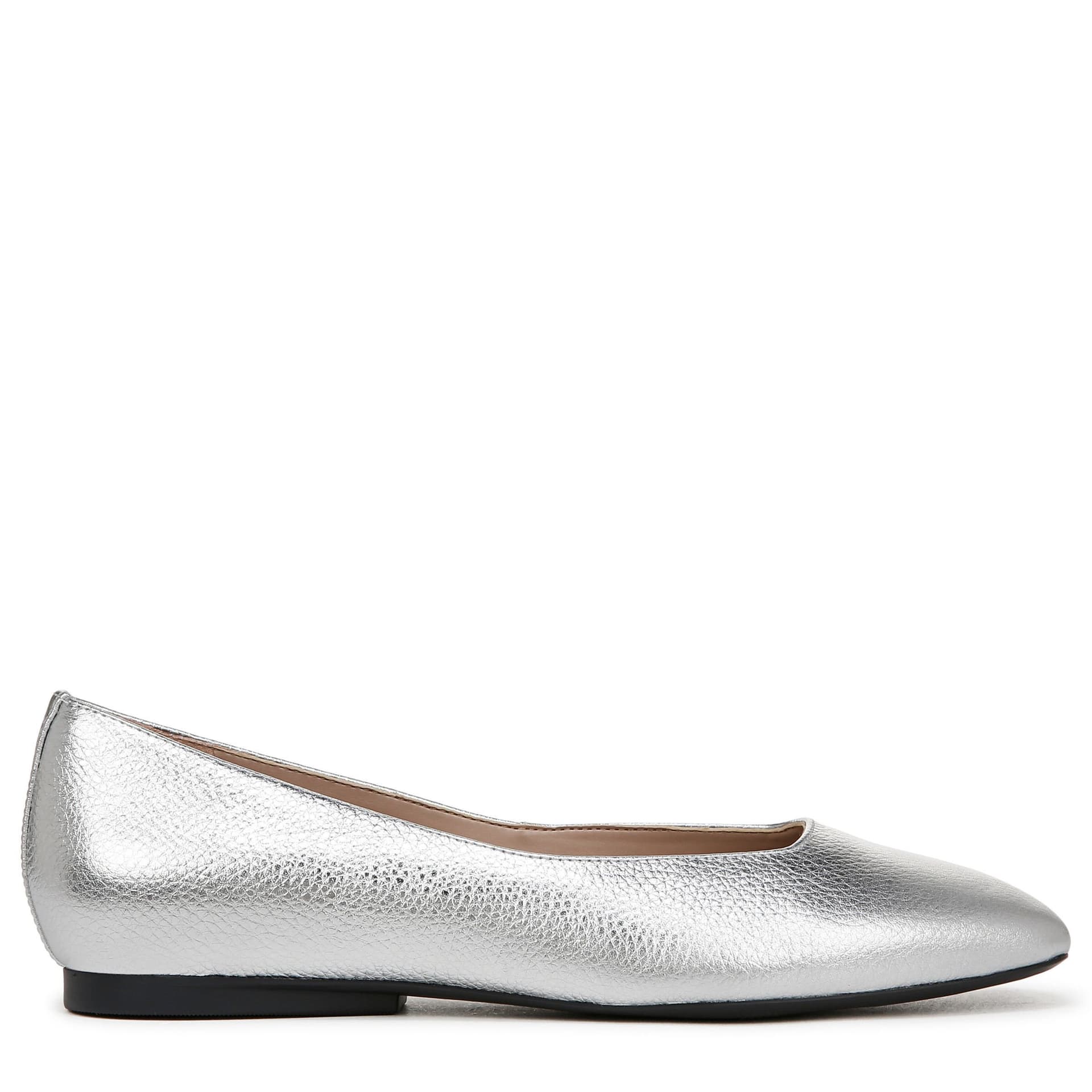 Naturalizer Naturalizer Women's Chelsea Skimmer Ballet Flats in Silver
