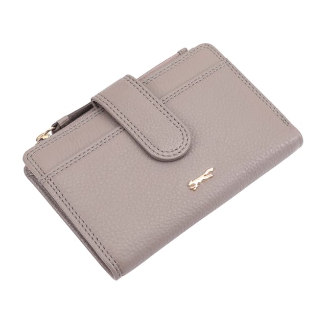Paul Costelloe Paul Costelloe Women's Moija Leather Purse in Grey - 3