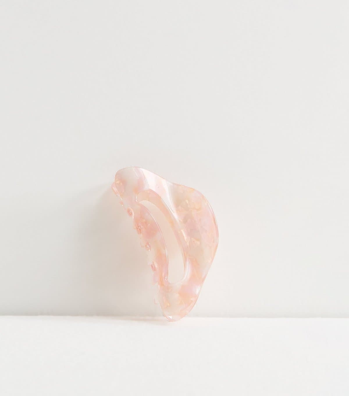 New Look Pink Resin Curved Hair Claw Clip New Look