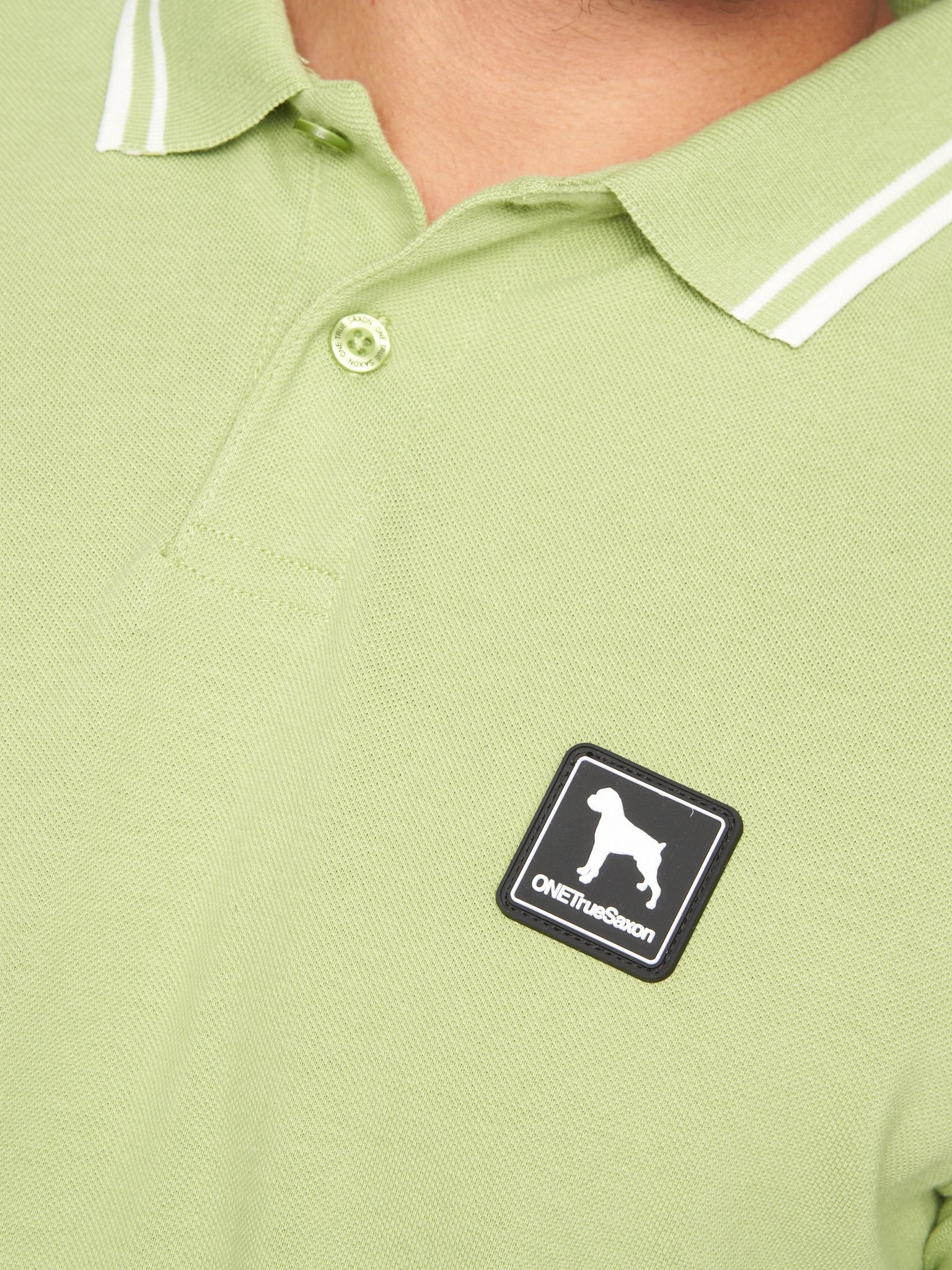 One True Saxon One True Saxon Men's Dexon Polo in Green - 2