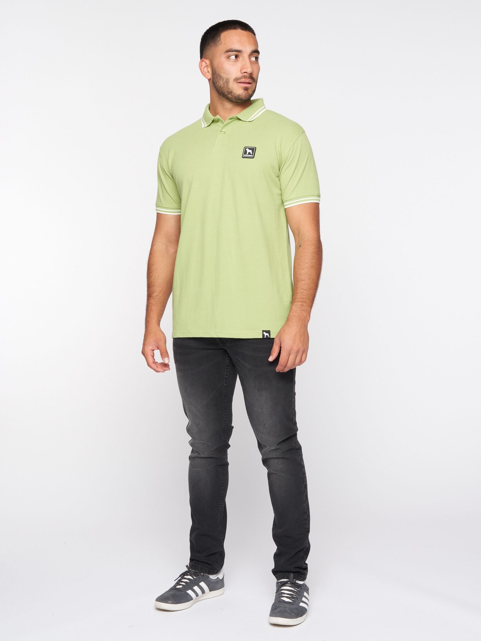 One True Saxon One True Saxon Men's Dexon Polo in Green - 3