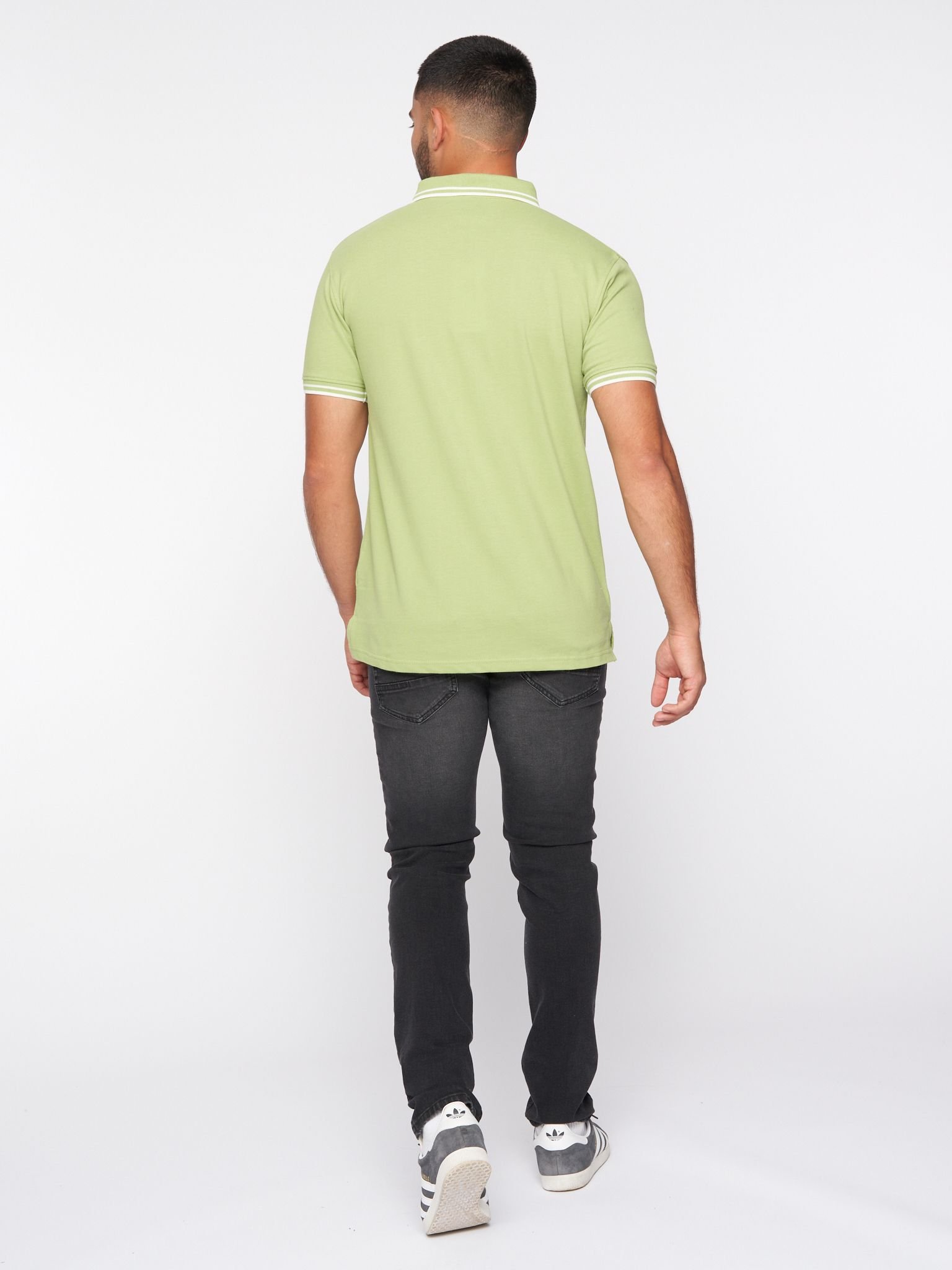 One True Saxon One True Saxon Men's Dexon Polo in Green - 4