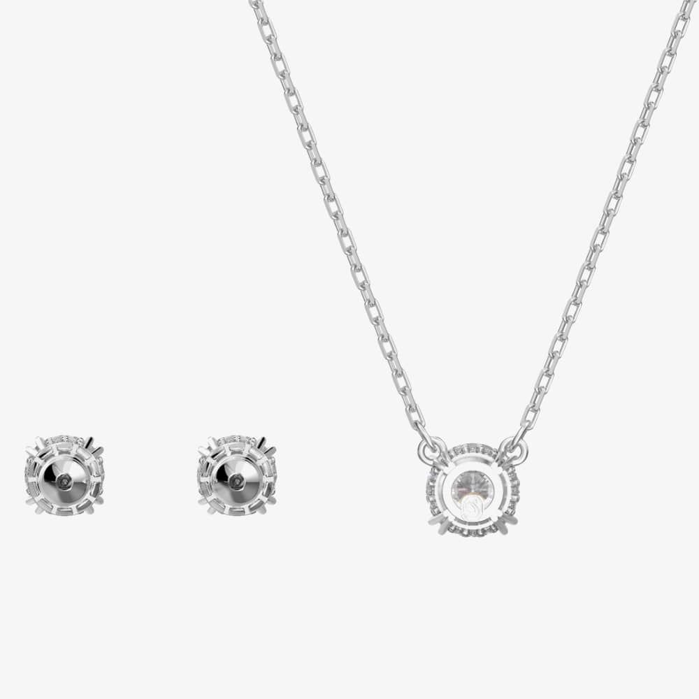 Swarovski Swarovski Women's Constella Rhodium Plated Jewellery Set 5647663 in Silver - 4