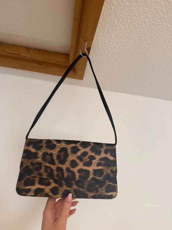ASOS ASOS leopard shoulder bag