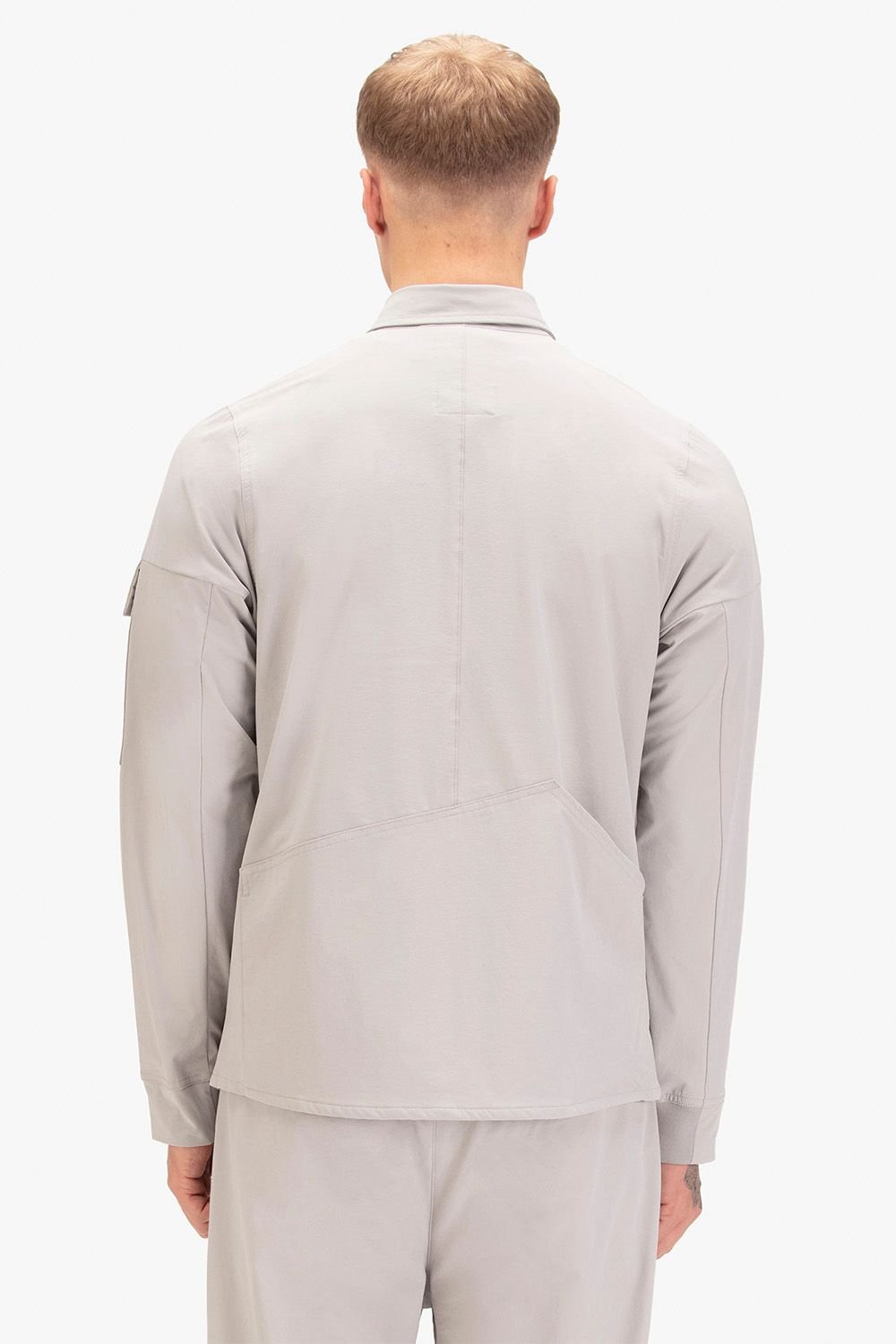 Luke 1977 Luke 1977 Men's Canavese Tech Shirt in Light Grey - 2