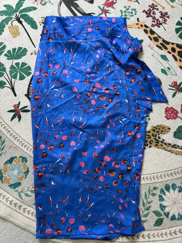 Never Fully Dressed Never Fully Dressed Paloma Midi Wrap Dress