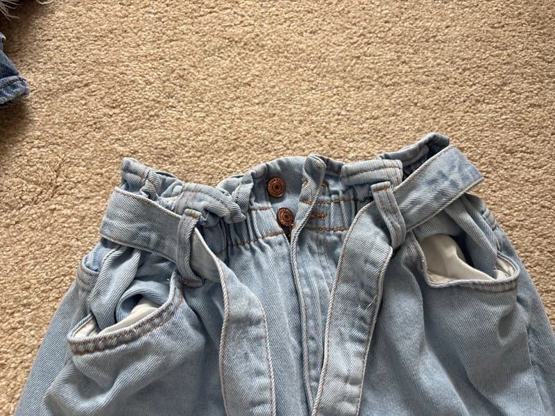 New Look Ruched waist jeans