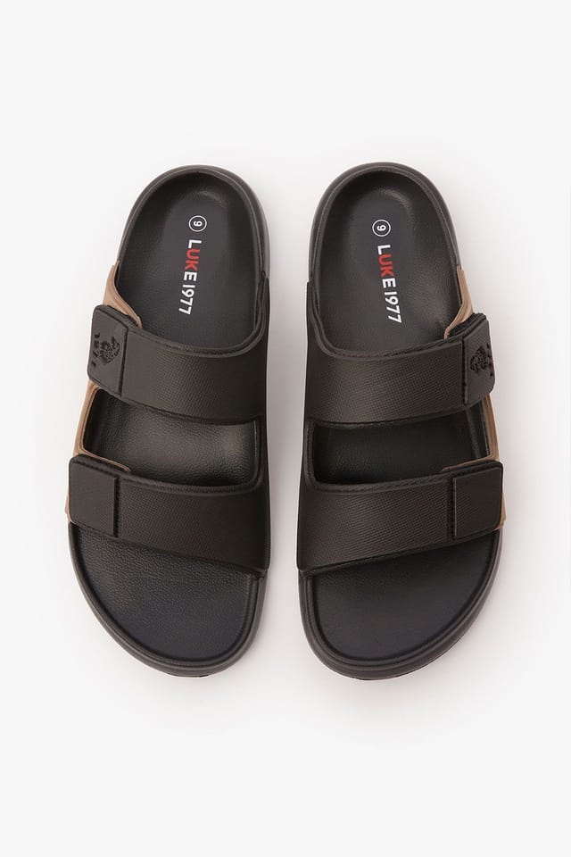Luke 1977 Luke 1977 Men's Lisbon Double Strap Sandle in Black - 2