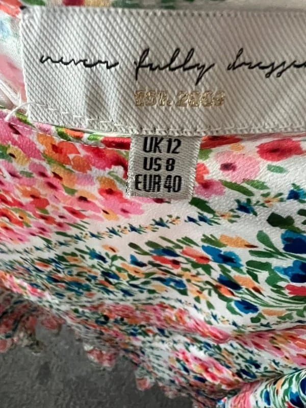 Never Fully Dressed Never Fully Dressed beautiful ditsy dress size 12