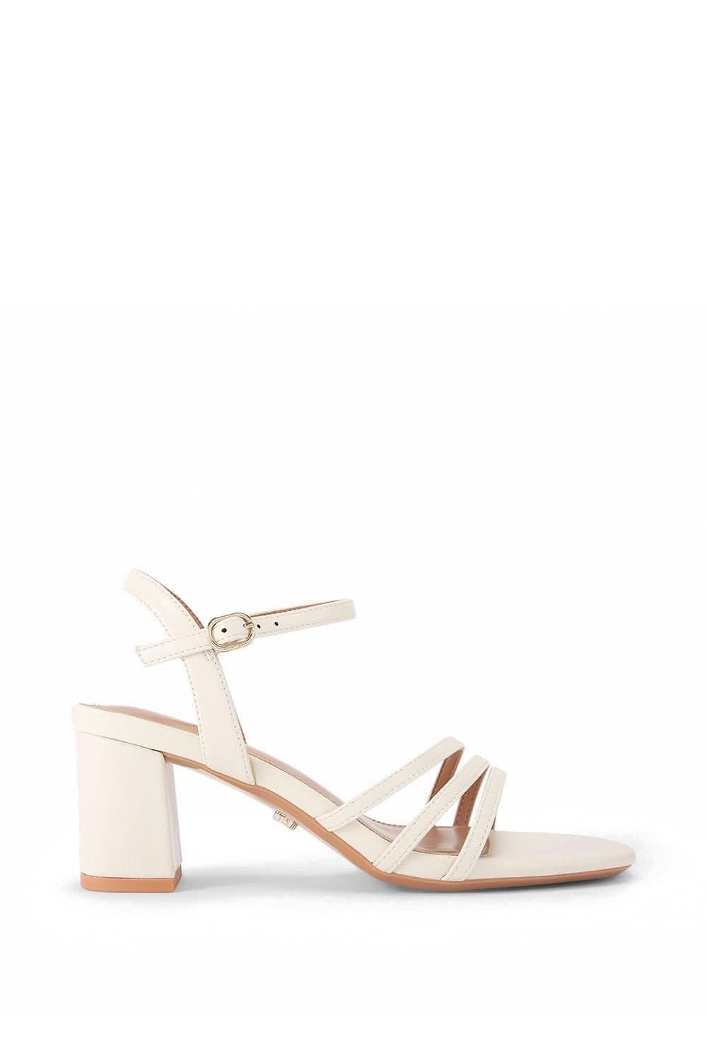 Carvela Carvela Women's 'Motto Block Wf' Sandals in Cream