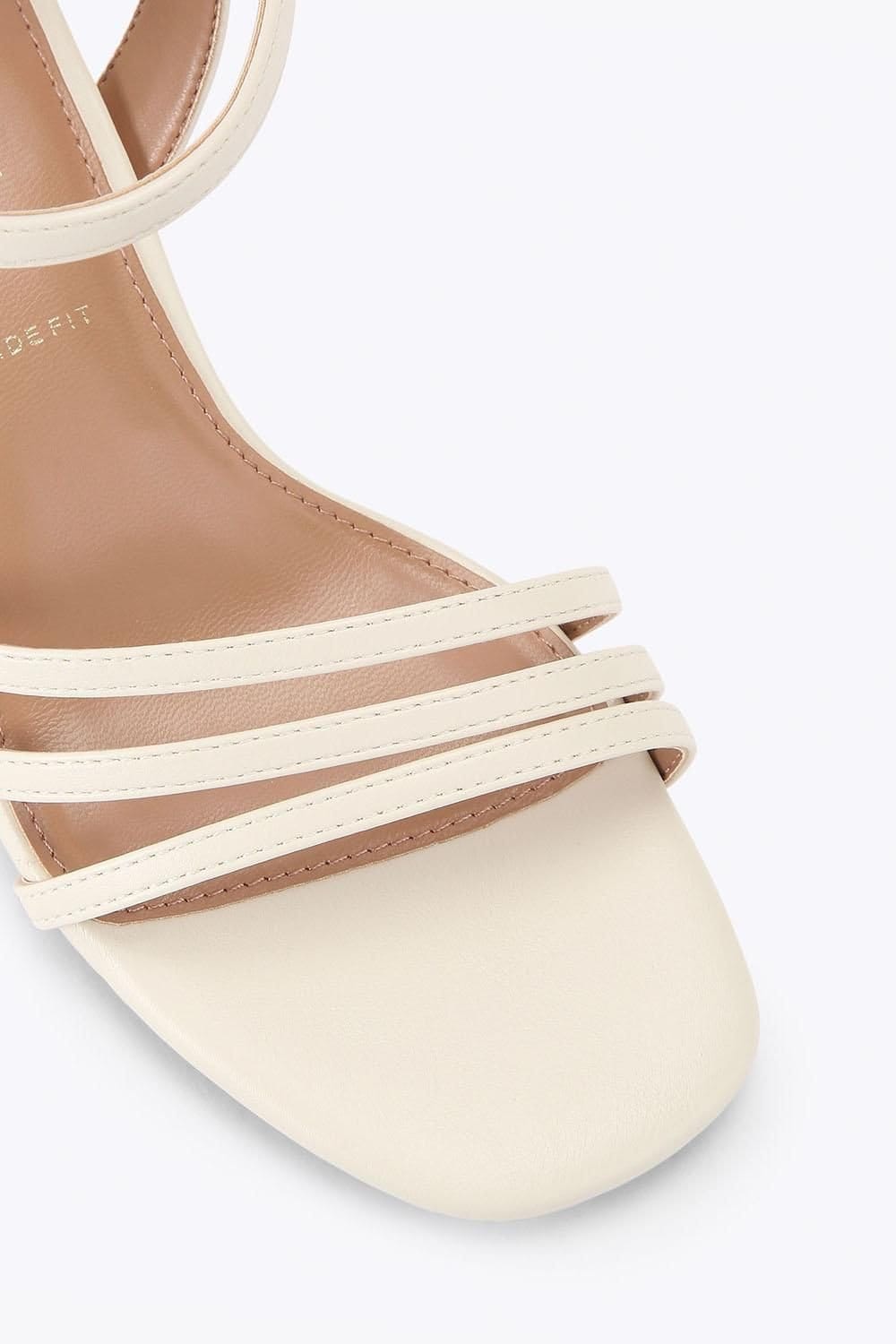 Carvela Carvela Women's 'Motto Block Wf' Sandals in Cream - 4