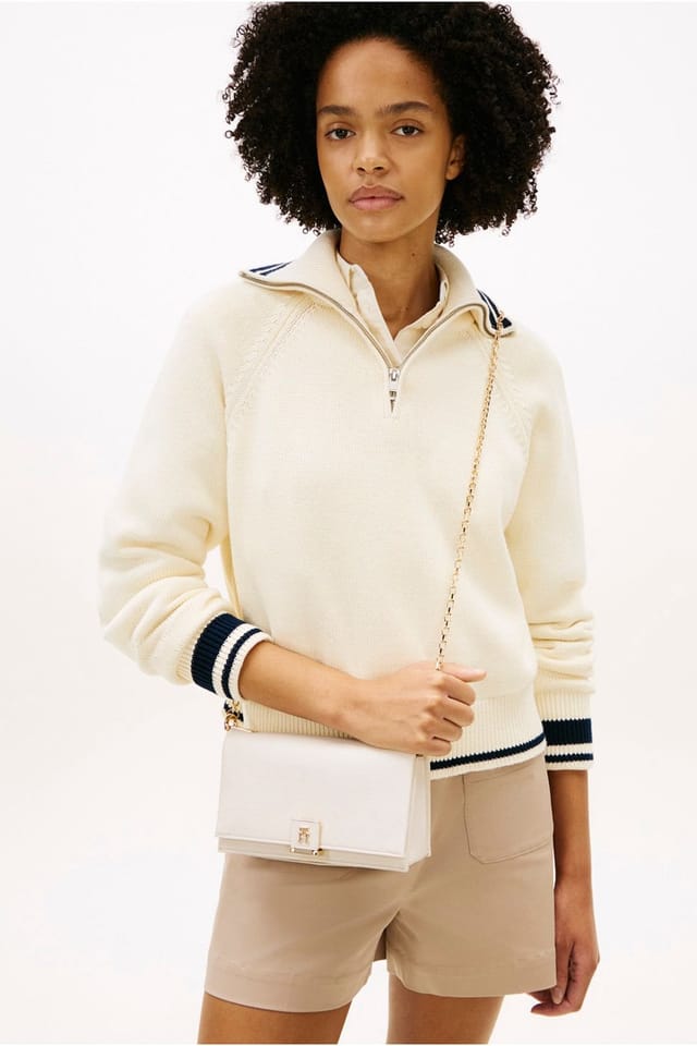 Tommy Hilfiger Tommy Hilfiger Women's Her Chain Crossover Bag Soft Cream - 2