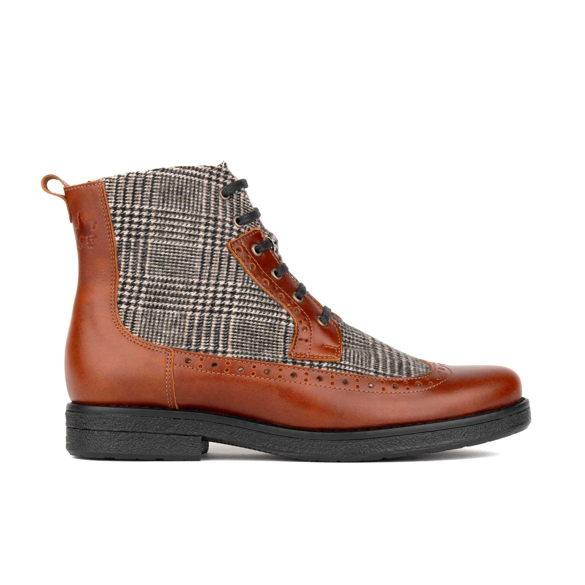 Embassy London Embassy London Women's Hatter - Brown & Brown Check