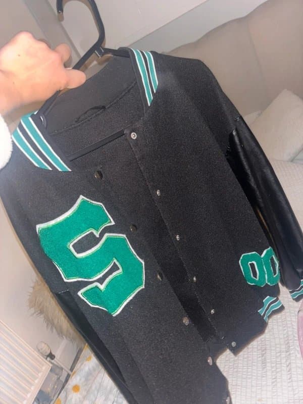 Bershka Oversized baseball jacket
