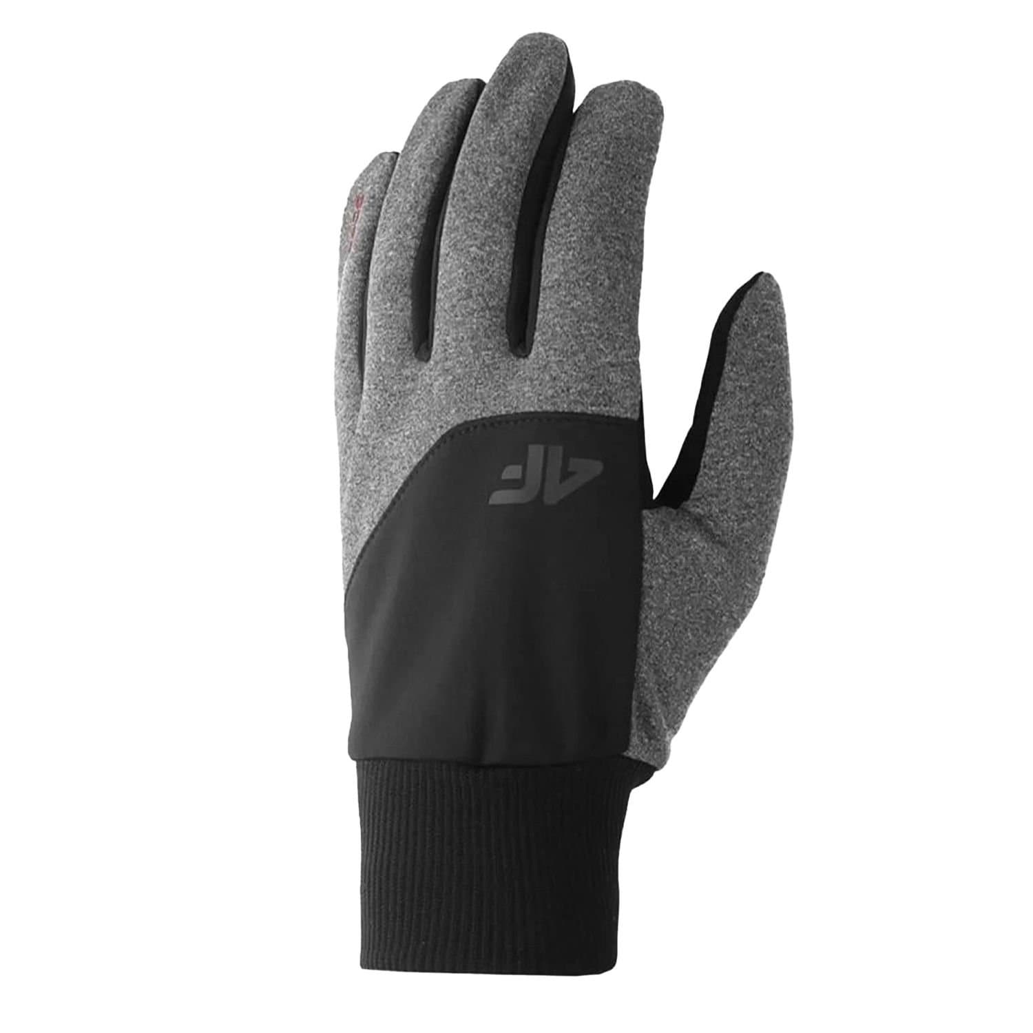4F 4F Men's Touch Screen Softshell Gloves in Dark Blue