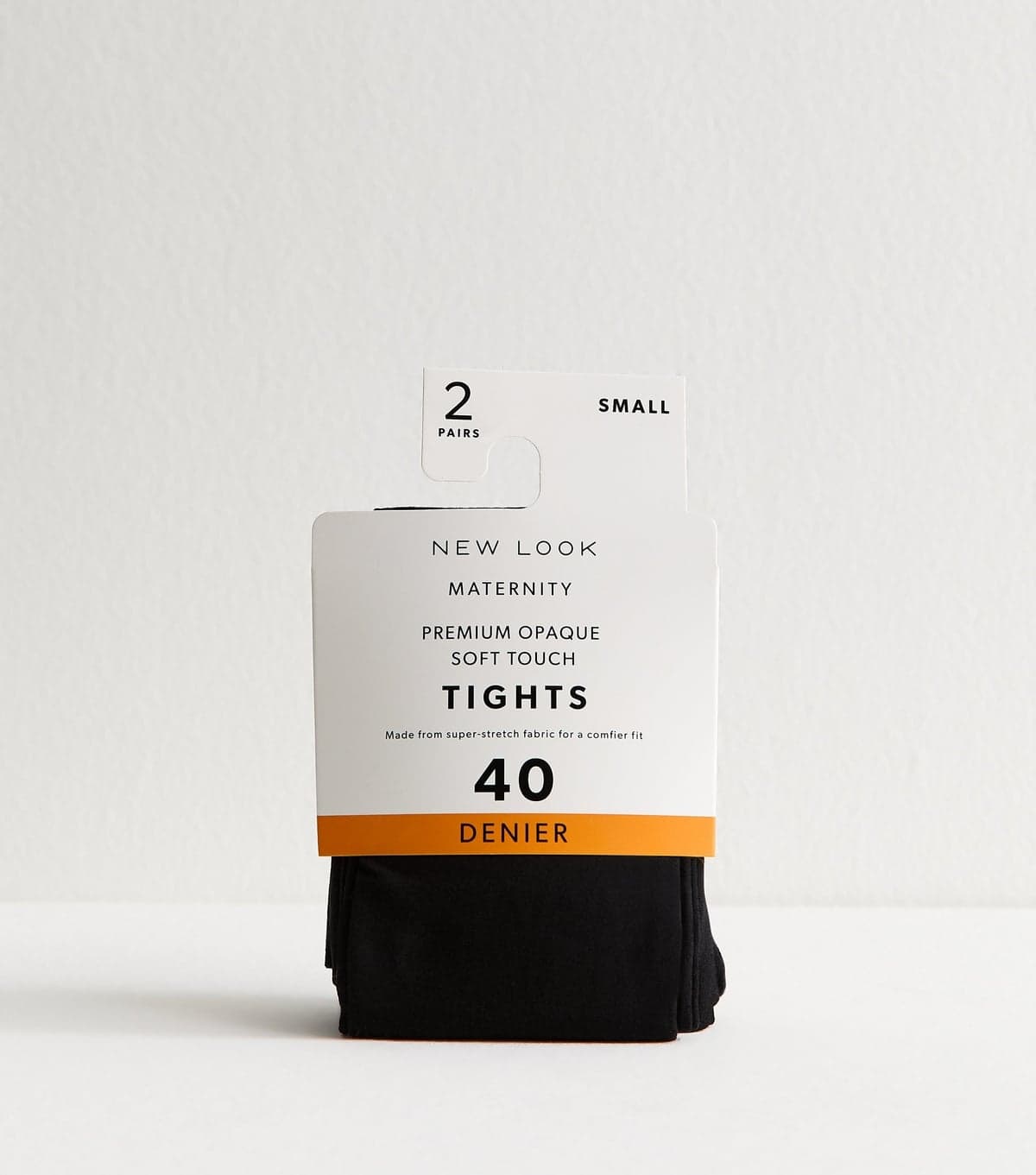 New Look Premium Pack of 2 Maternity Black 40 Denier Tights New Look