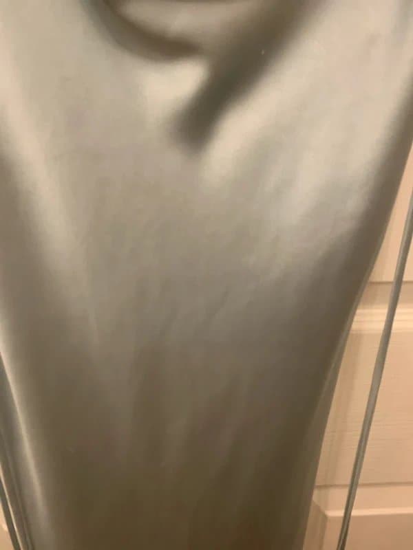 Topshop Topshop blue satin dress size 8