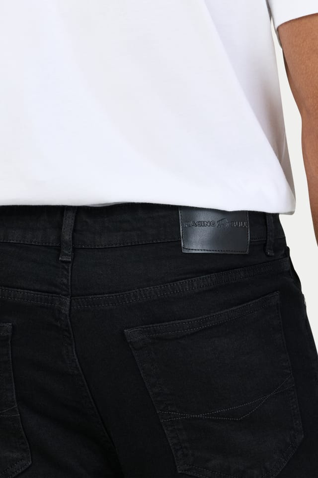 raging bull Raging Bull Men's Regular Fit Jean in Black - 3