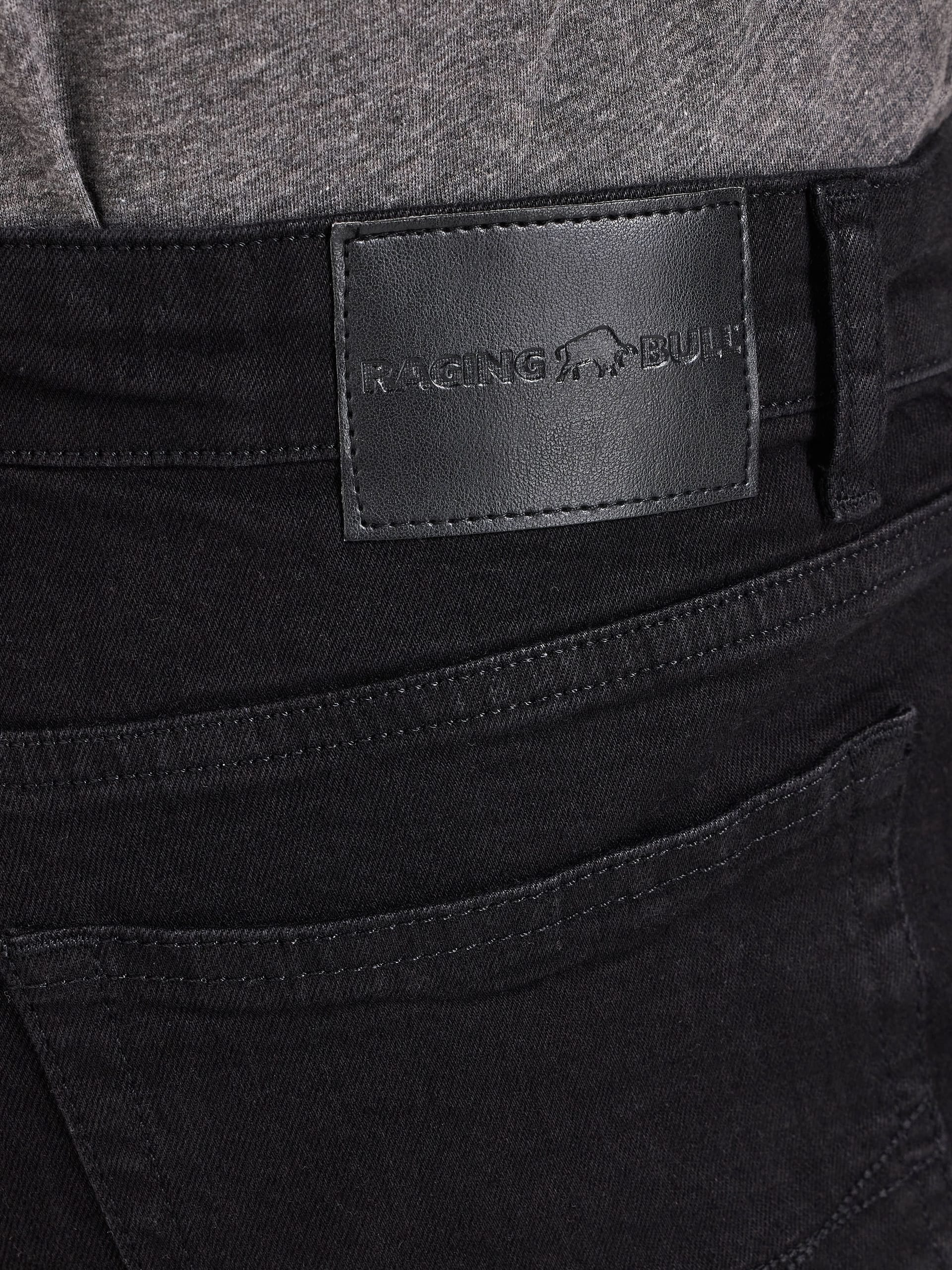 raging bull Raging Bull Men's Regular Fit Jean in Black - 4