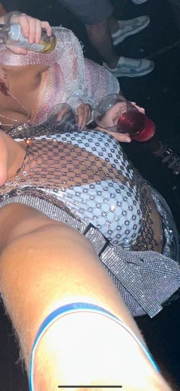 Bershka Diamante top