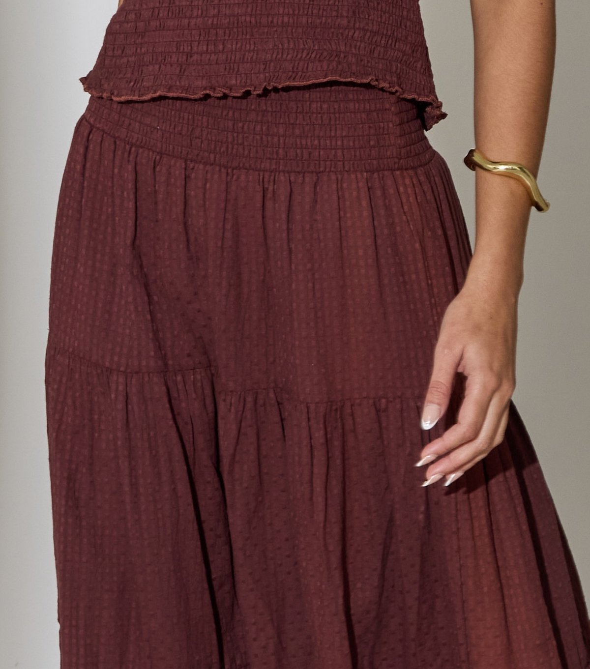 South Beach Women's Shirred Waist Maxi Skirt South Beach New Look - 4