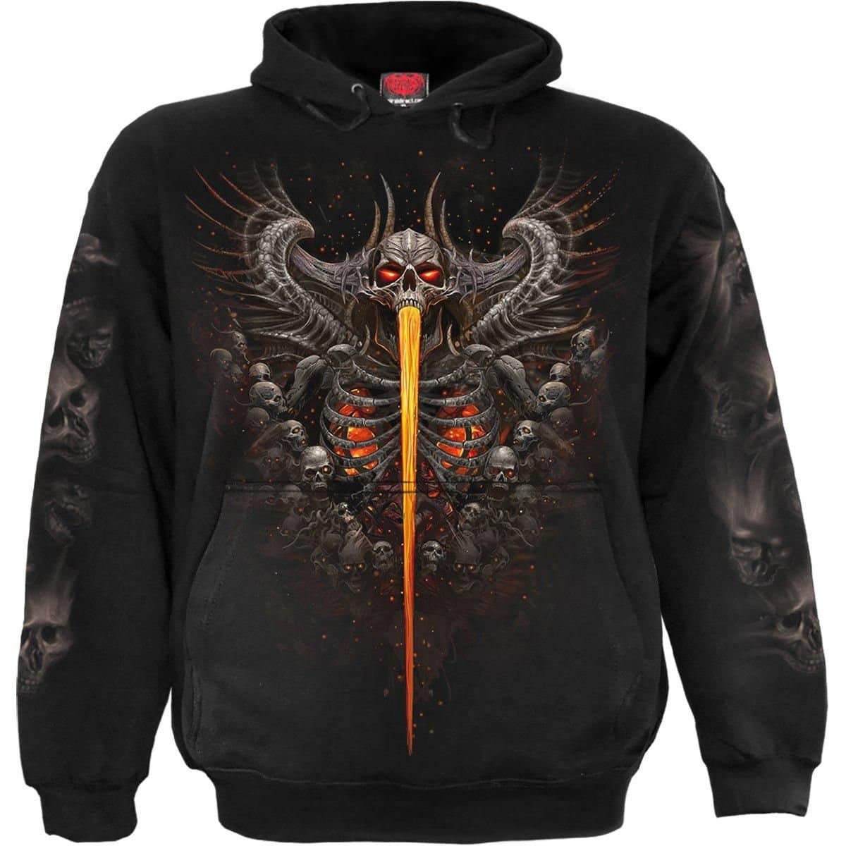 Spiral Spiral Men's GATES OF HELL - Hoody Black