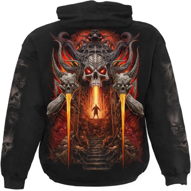 Spiral Spiral Men's GATES OF HELL - Hoody Black - 2