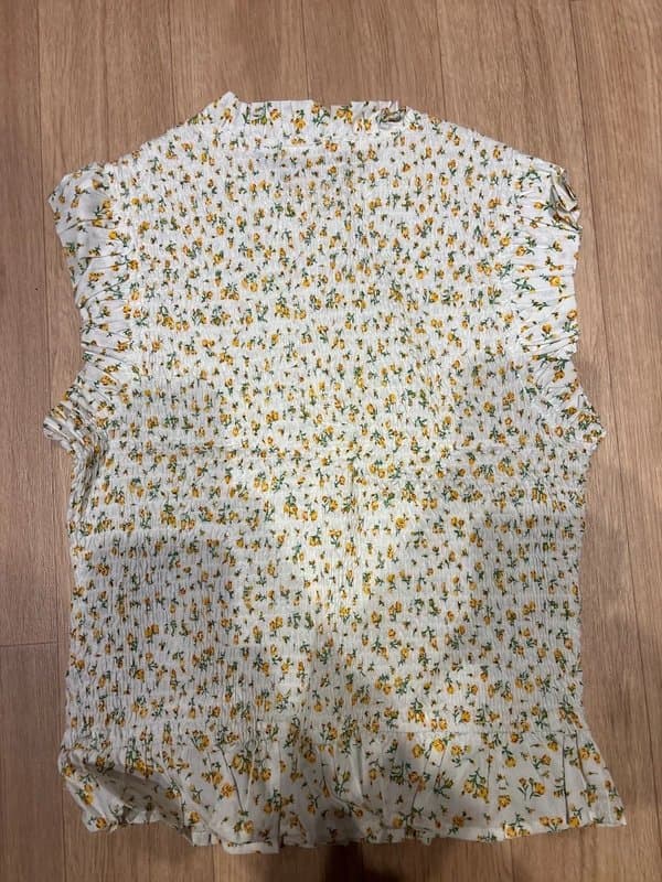 Primark Primark Floral Smocked Top – Size 10