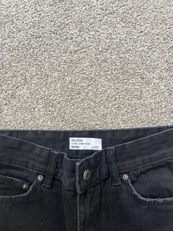 Bershka Black straight leg Bershka jeans