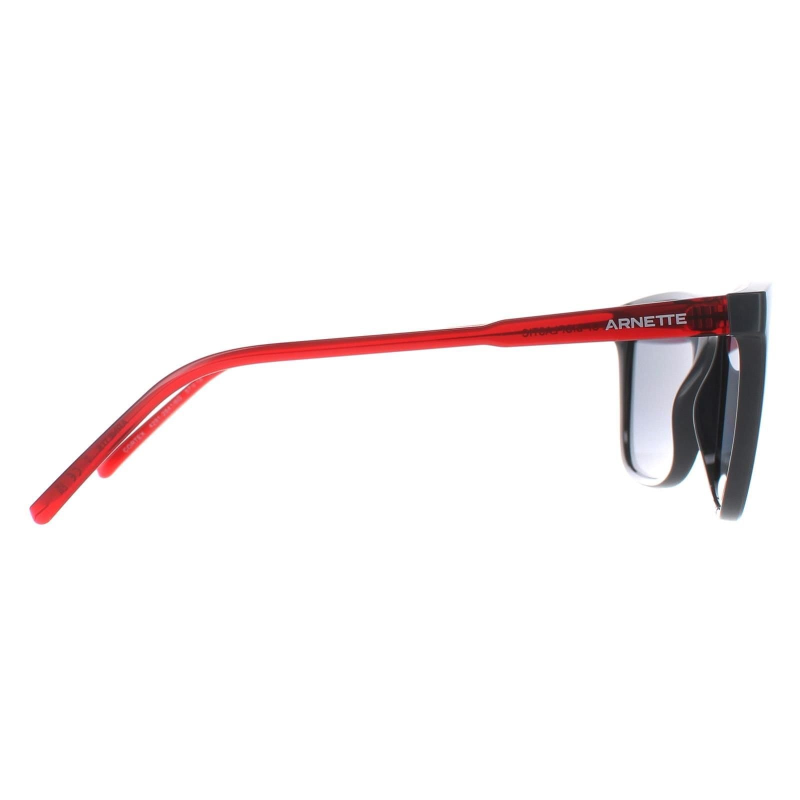 Arnette Arnette Men's Square Dark Grey Light Grey Mirror Black AN4291 Cortex - 4