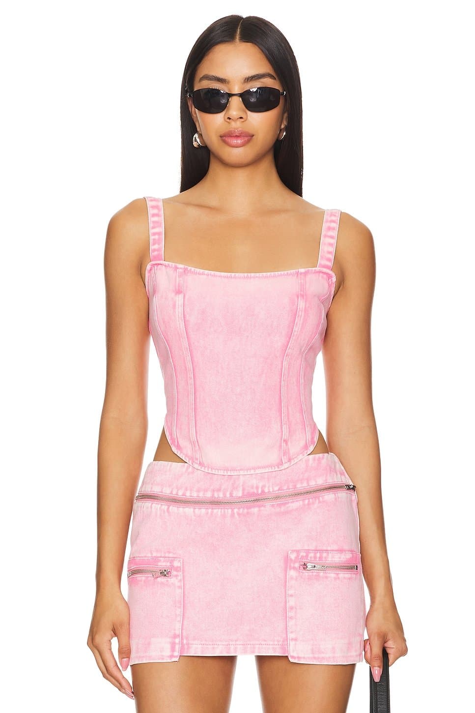 revolve revolve Pink Corset Top in Pink