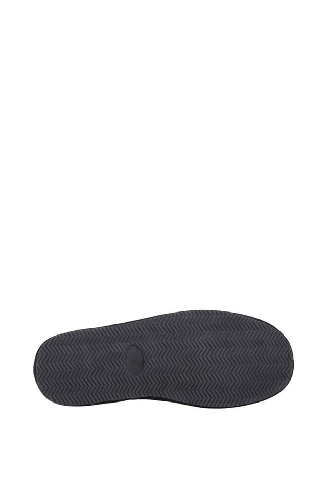 Hush Puppies Hush Puppies Men's 'Charles' Classic Slippers in Black - 3