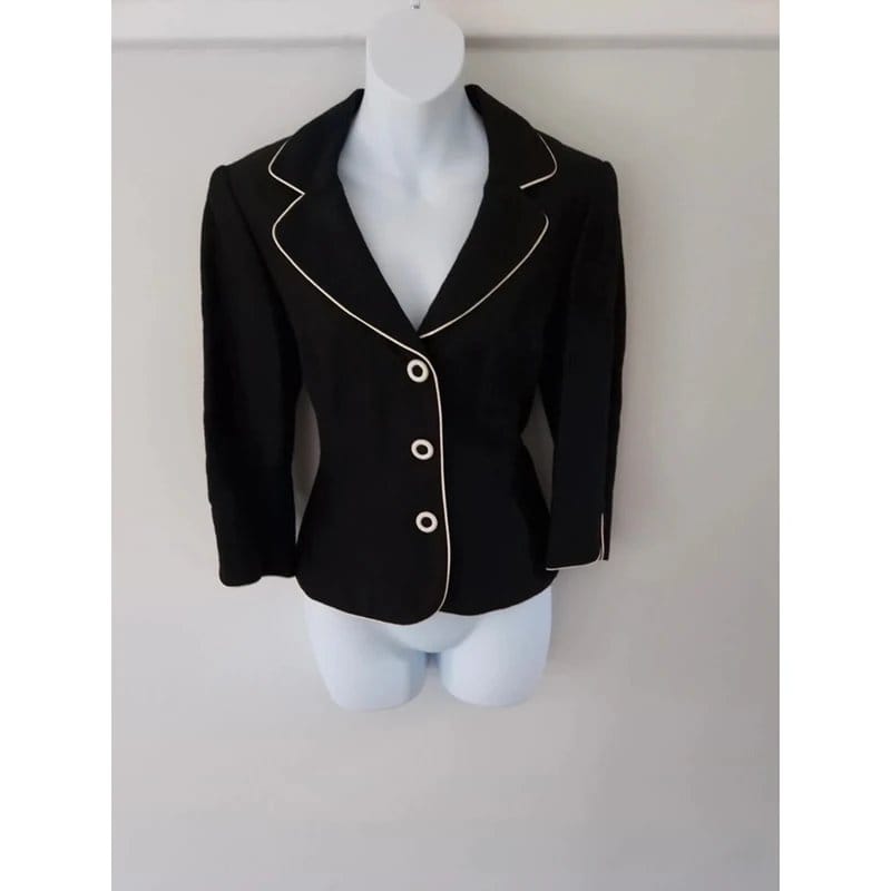 Phase Eight Phase Eight contrast piping blazer UK size 12 - 1