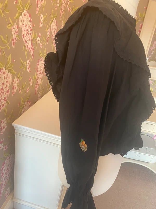 Never Fully Dressed Isla motif ruffle top