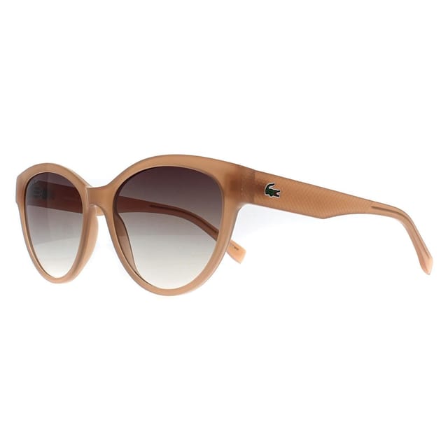 Lacoste Lacoste Women's Cat Eye Nude Grey Gradient L983S in Beige - 2
