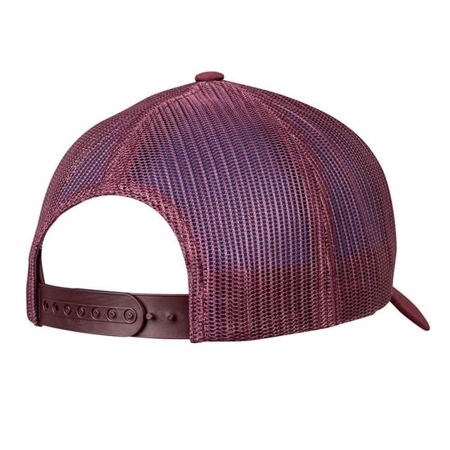 Classic Classic Men's Retro Trucker Cap in Maroon - 2