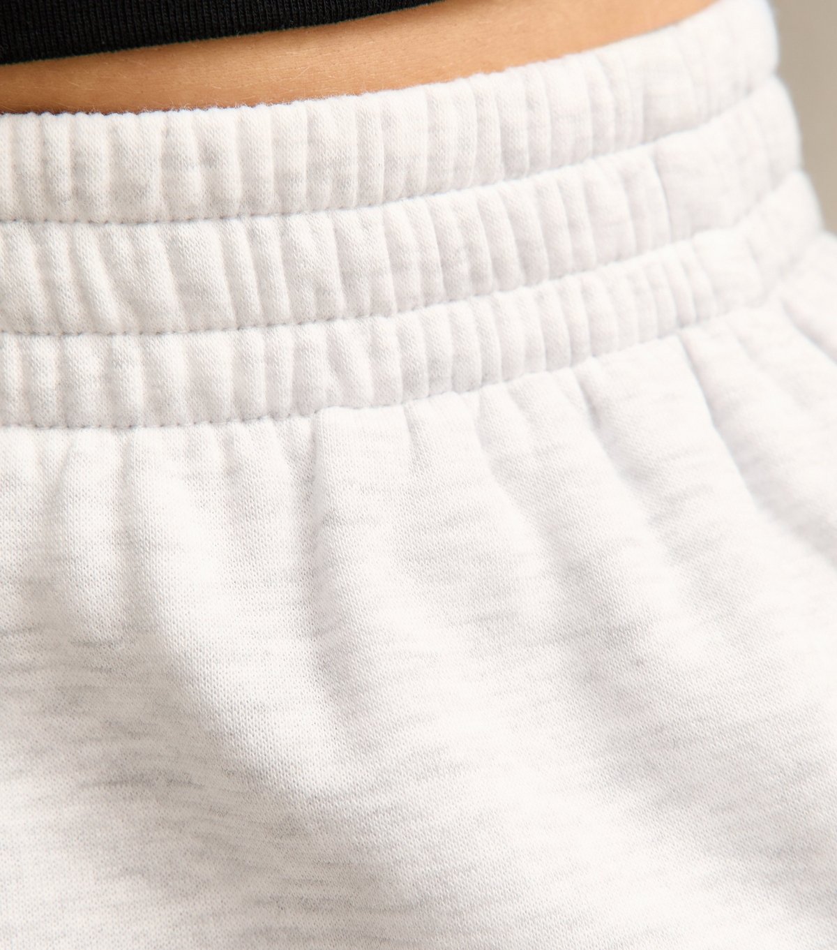 New Look Women's Petite Marl Grey Jersey Cuffed Joggers New Look - 3