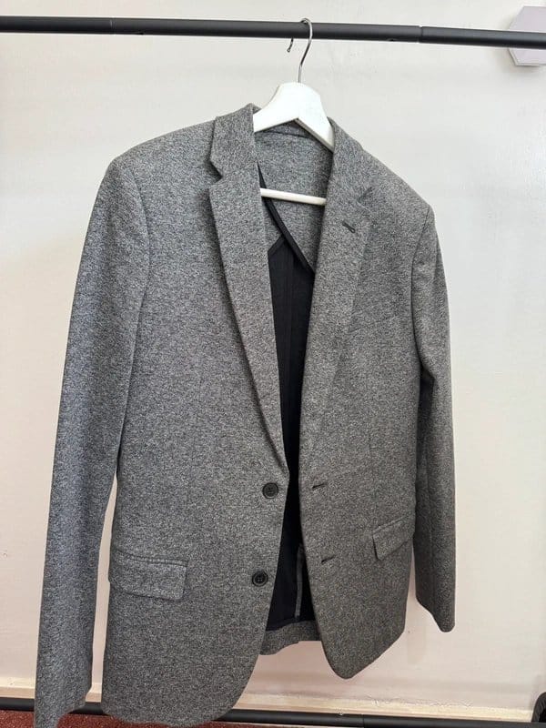 New Look Grey Wool Blazer Jacket