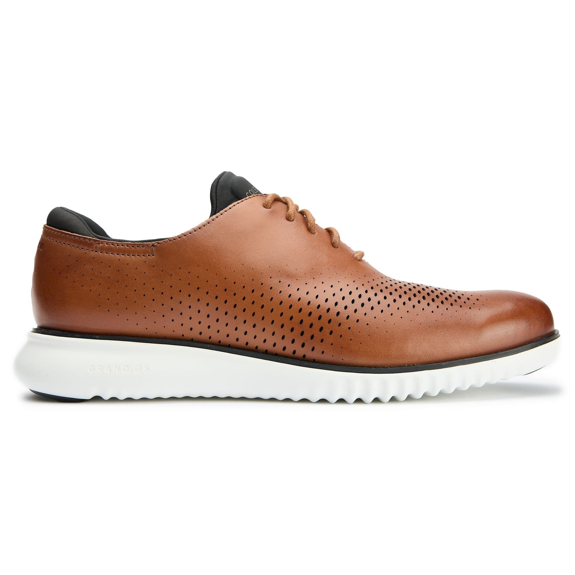 Cole Haan Cole Haan Men's Zerogrand Laser Wingtip Shoes in Tan